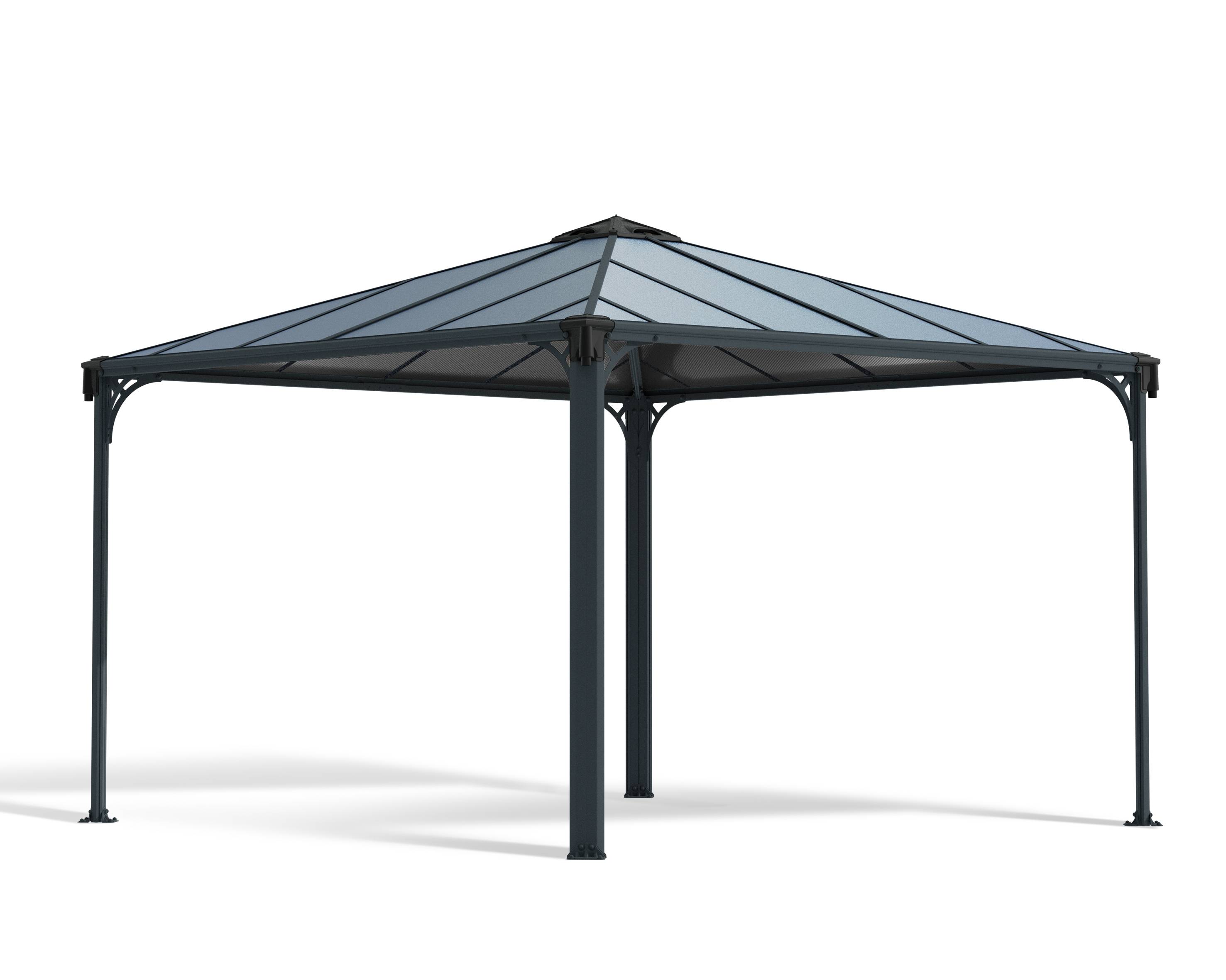 Canopia by Palram - Canopia Tonnelle de jardin Palermo 3X3 Grise - Imagen 1