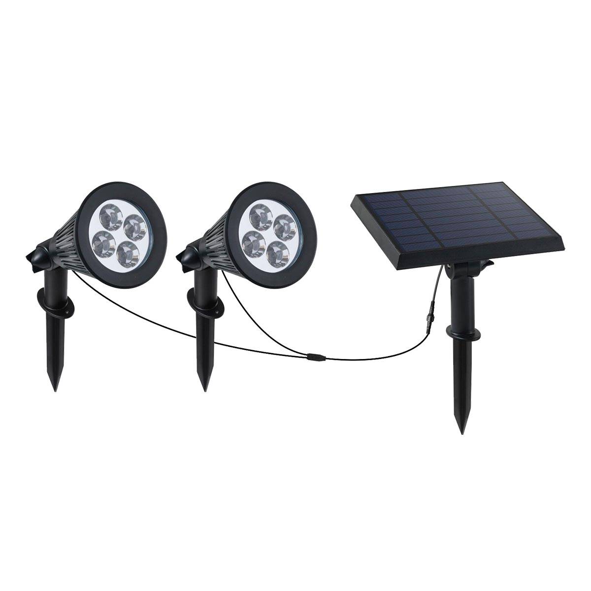 Lumisky - 2 Spots solaires connectés FAMILY SPIKY 100LM - Imagen 1