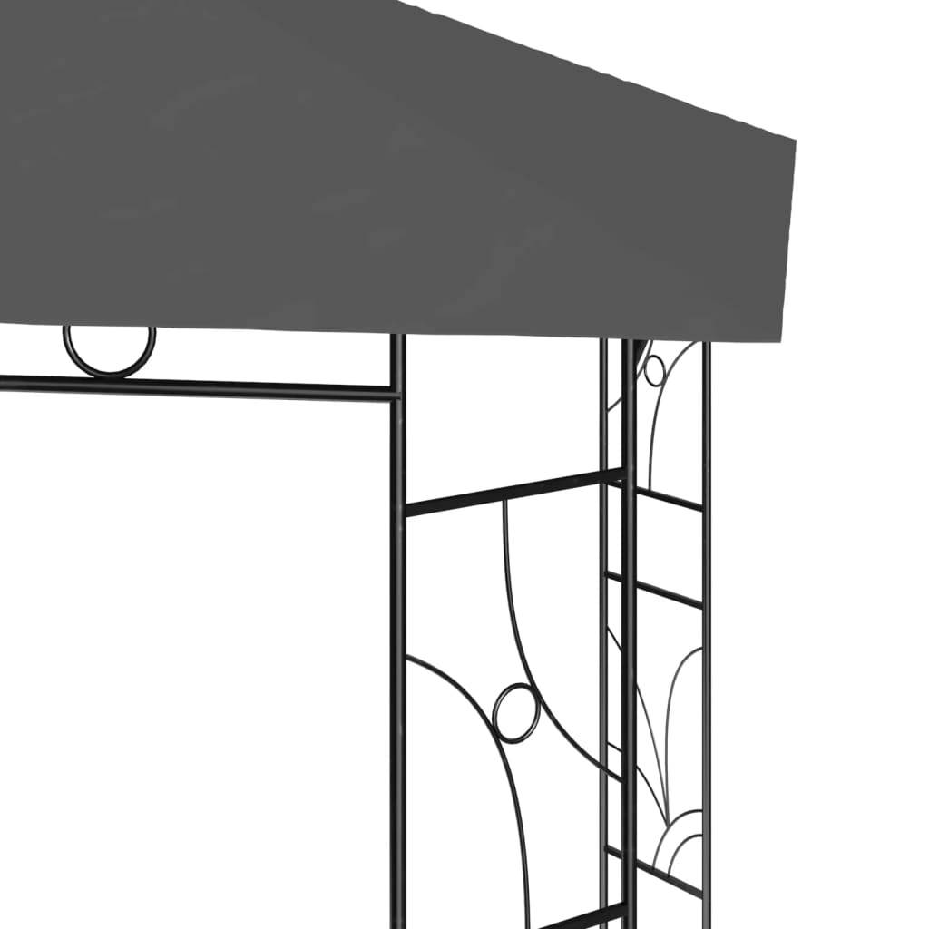 ComfortXL - Tonnelle de Jardin Acier Tente de Réception pour Pique-nique Anthracite 4x3 m – ComfortXL Outdoor Living - Image 4