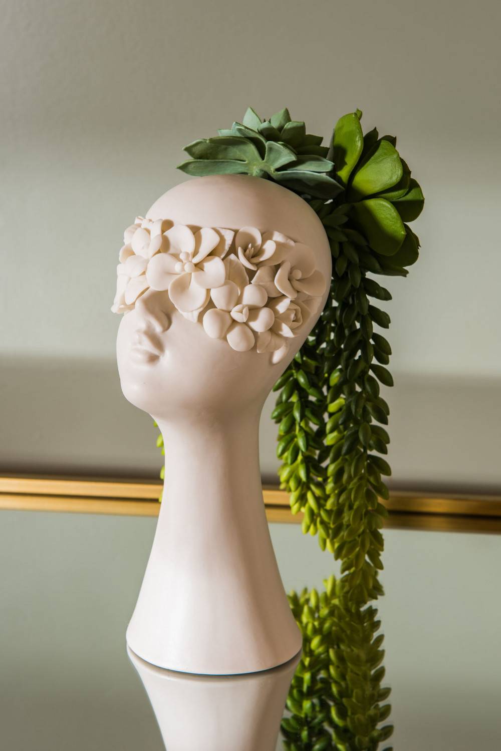 Amadeus - Vase Visage Femme Fleur - Image 4