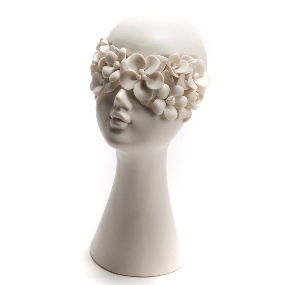 Amadeus - Vase Visage Femme Fleur - Image 1