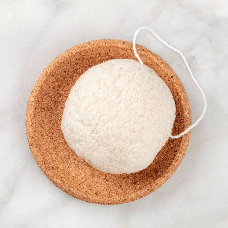 Sun&Sia - Éponge Konjac Yeux 100% Naturelle – Nettoie en Profondeur et en Douceur-Soin et Routine Beauté Naturel-Tous Types de Peau - Image 1