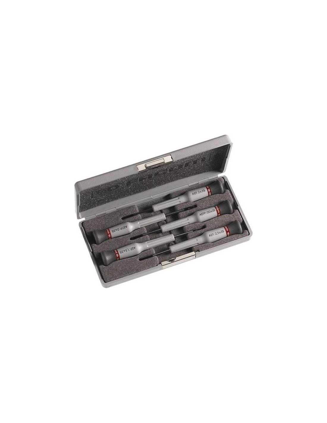 Facom - Coffret Tournevis Microtech Fente Facom Précision Extrême Pour Vis Fente Minuscules - Facom - Imagen 1