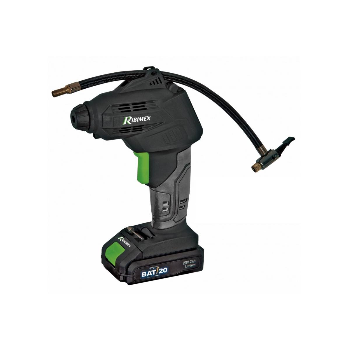 Ribimex - Compresseur à batterie r-bat20 20v PRBAT20/COMP Ribimex - Imagen 2
