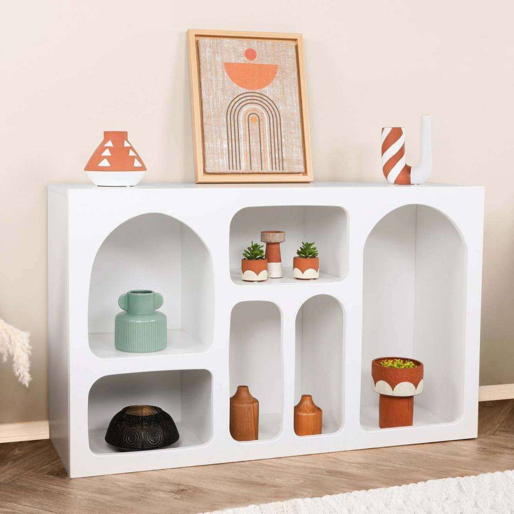Hanah Home - Etagère avec niches Liva Blanc - Imagen 2