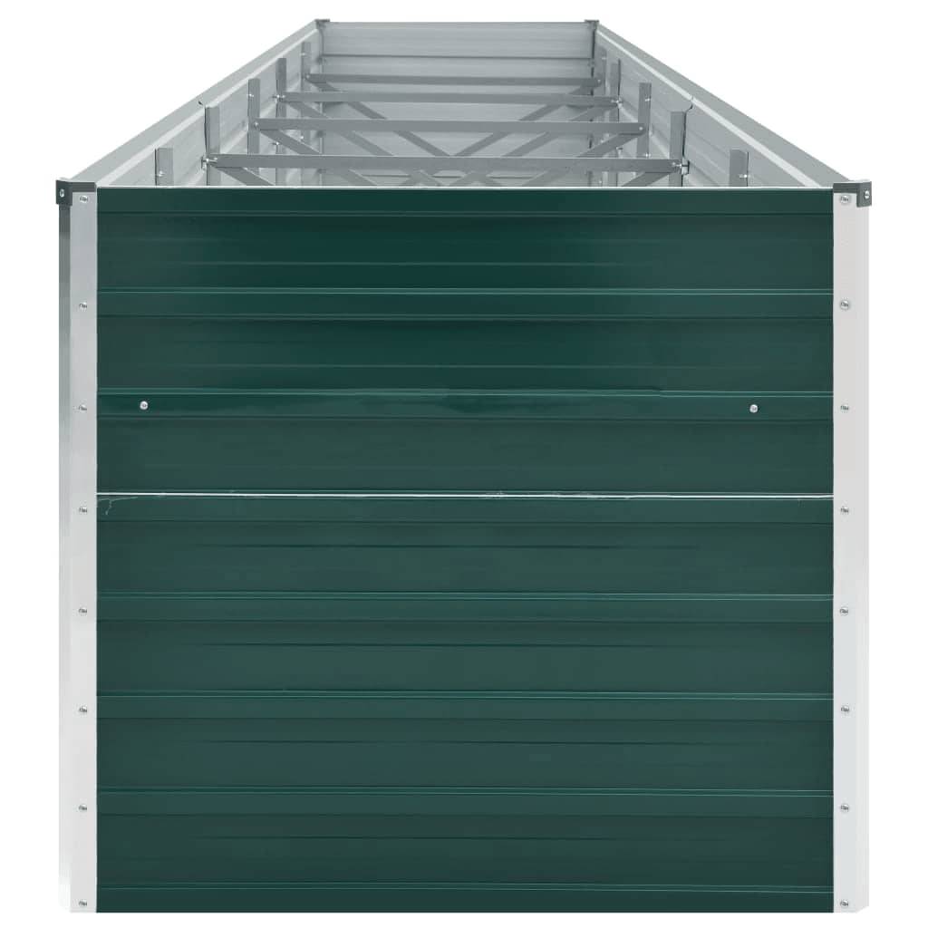 ComfortXL - Bac potager haut en acier galvanisé pour jardin Vert 480x80x77 cm – ComfortXL Outdoor Living - Image 4