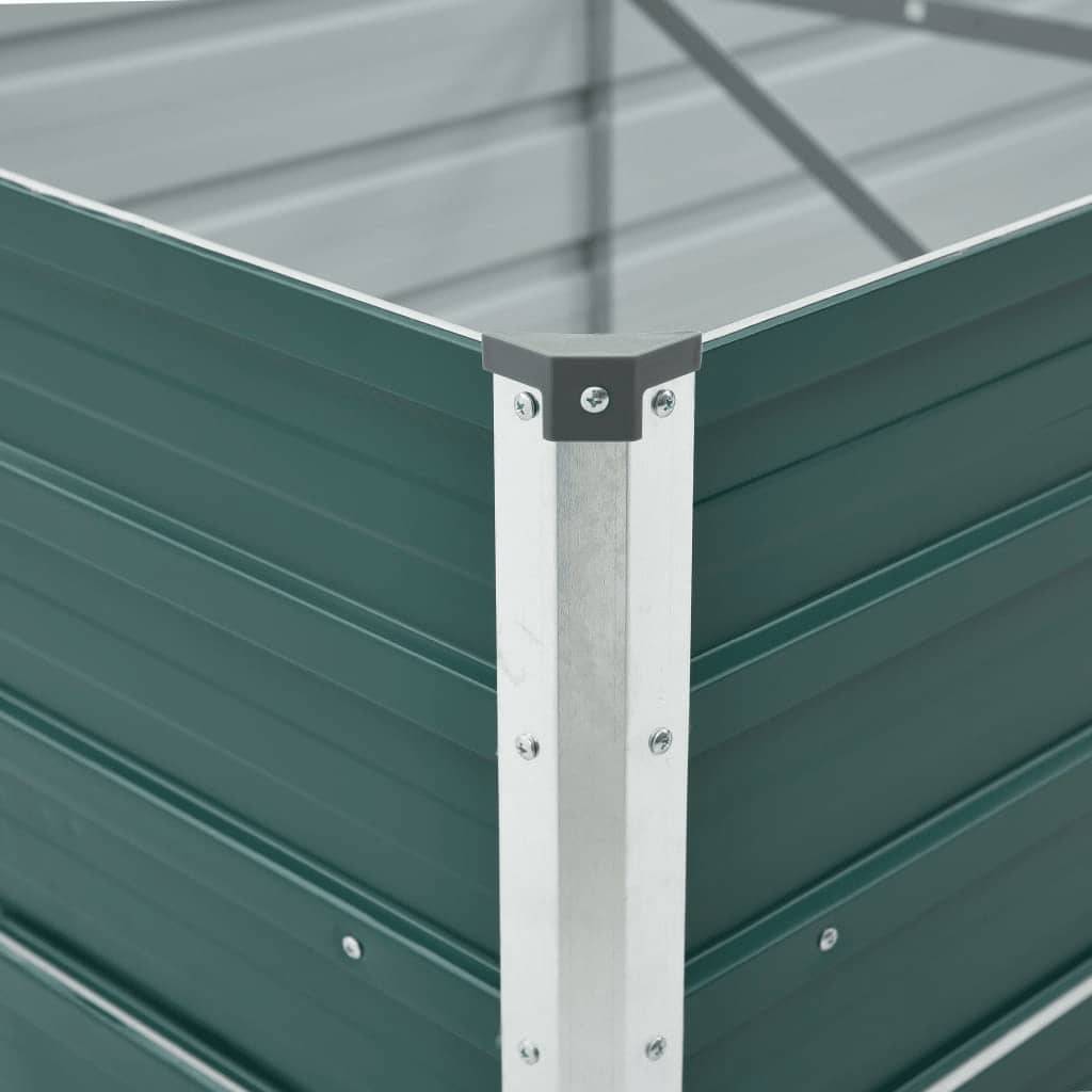 ComfortXL - Bac potager haut en acier galvanisé pour jardin Vert 480x80x77 cm – ComfortXL Outdoor Living - Image 5