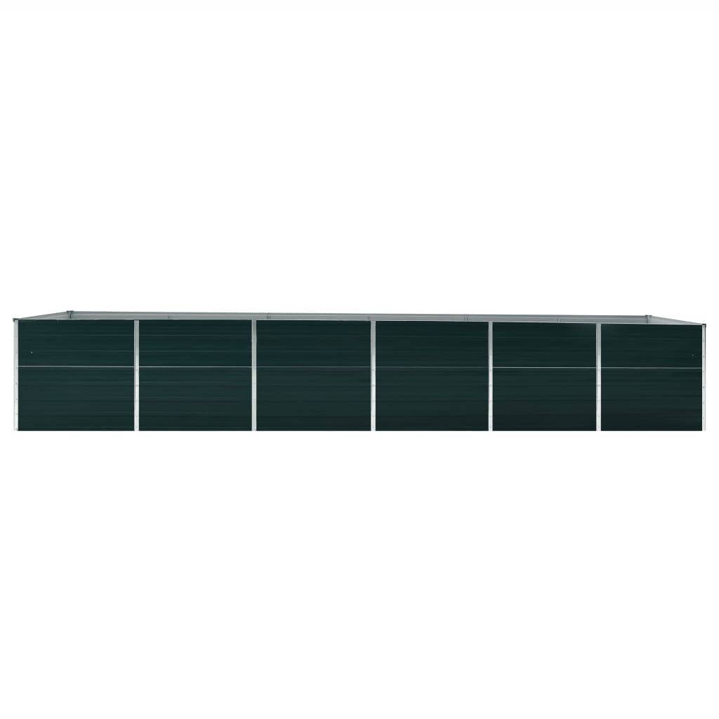ComfortXL - Bac potager haut en acier galvanisé pour jardin Vert 480x80x77 cm – ComfortXL Outdoor Living - Image 3