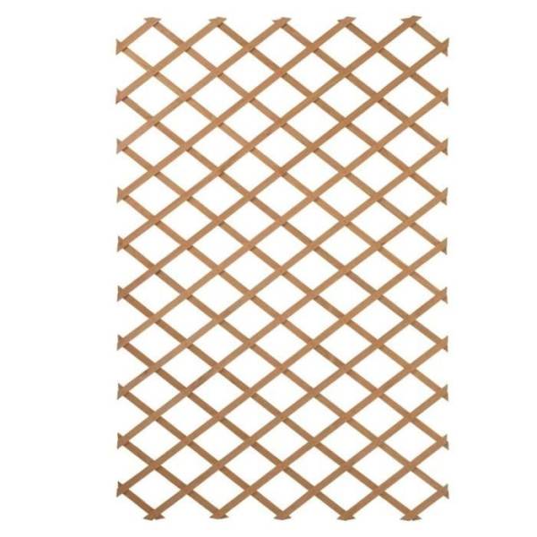 Nature - Nature Palissade de jardin 100 x 200 cm Bois Naturel 409346 - Image 2