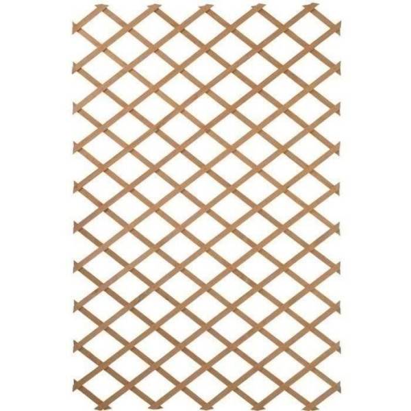 Nature - Nature Palissade de jardin 100 x 200 cm Bois Naturel 409346 - Image 1