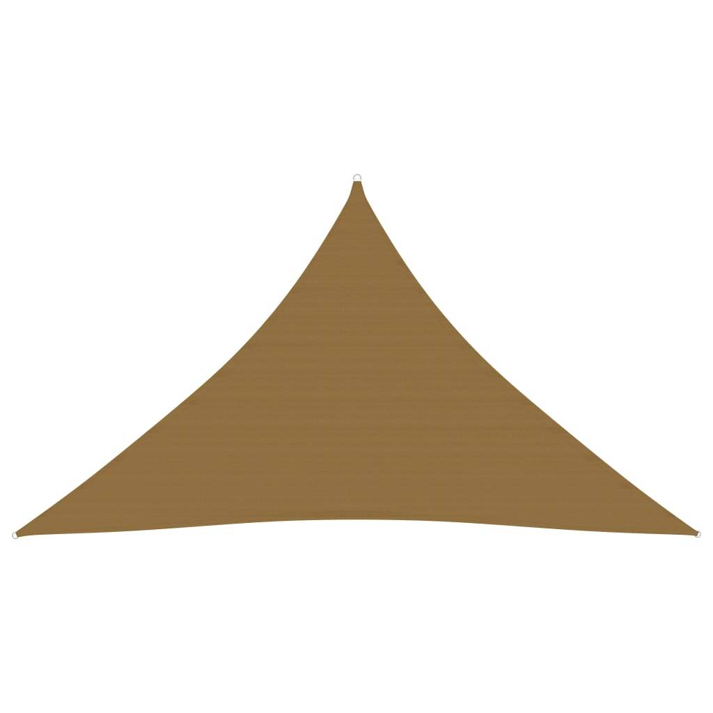 Helloshop26 - Voile toile d'ombrage parasol 160 g/m² PEHD 5 x 5 x 6 m taupe - Imagen 1