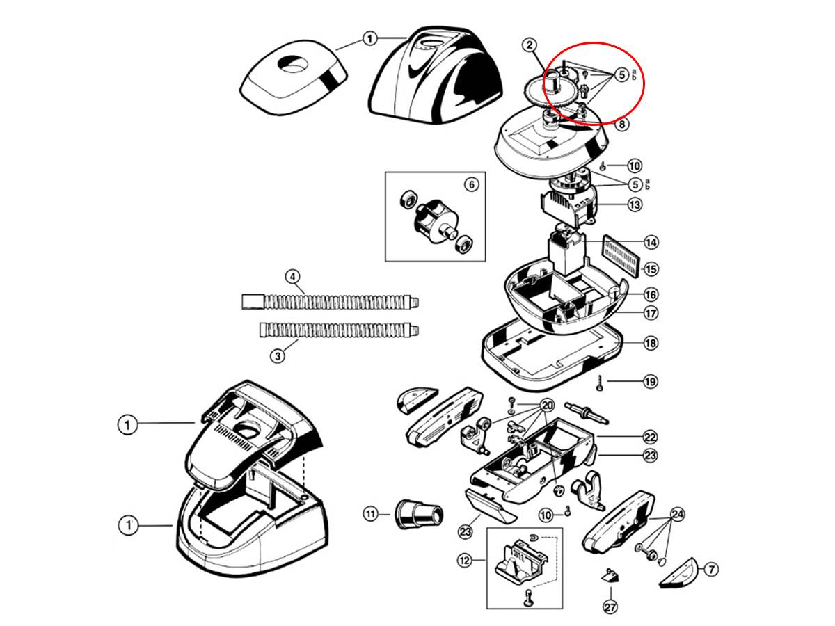 Hayward - Kit engrenage pour nettoyeur de piscine - Hayward - Imagen 2