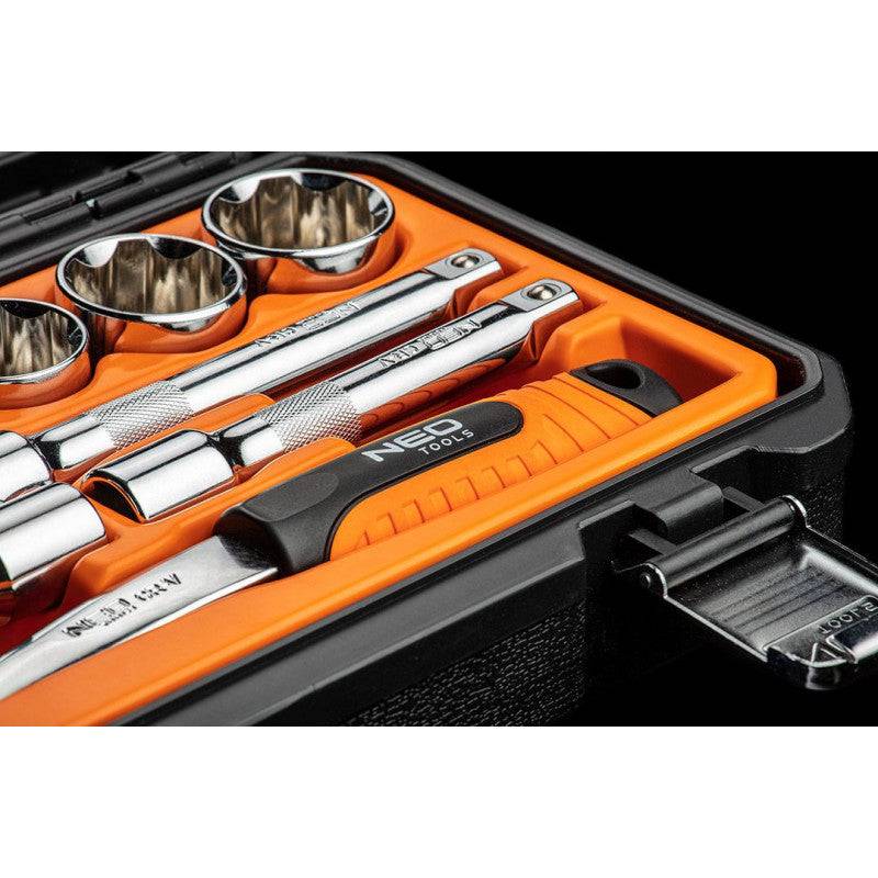 Neo Tools - Clés à douille 1/2 NEO TOOLS 08-694 ensemble de 23 pièces Neo tools - Imagen 2