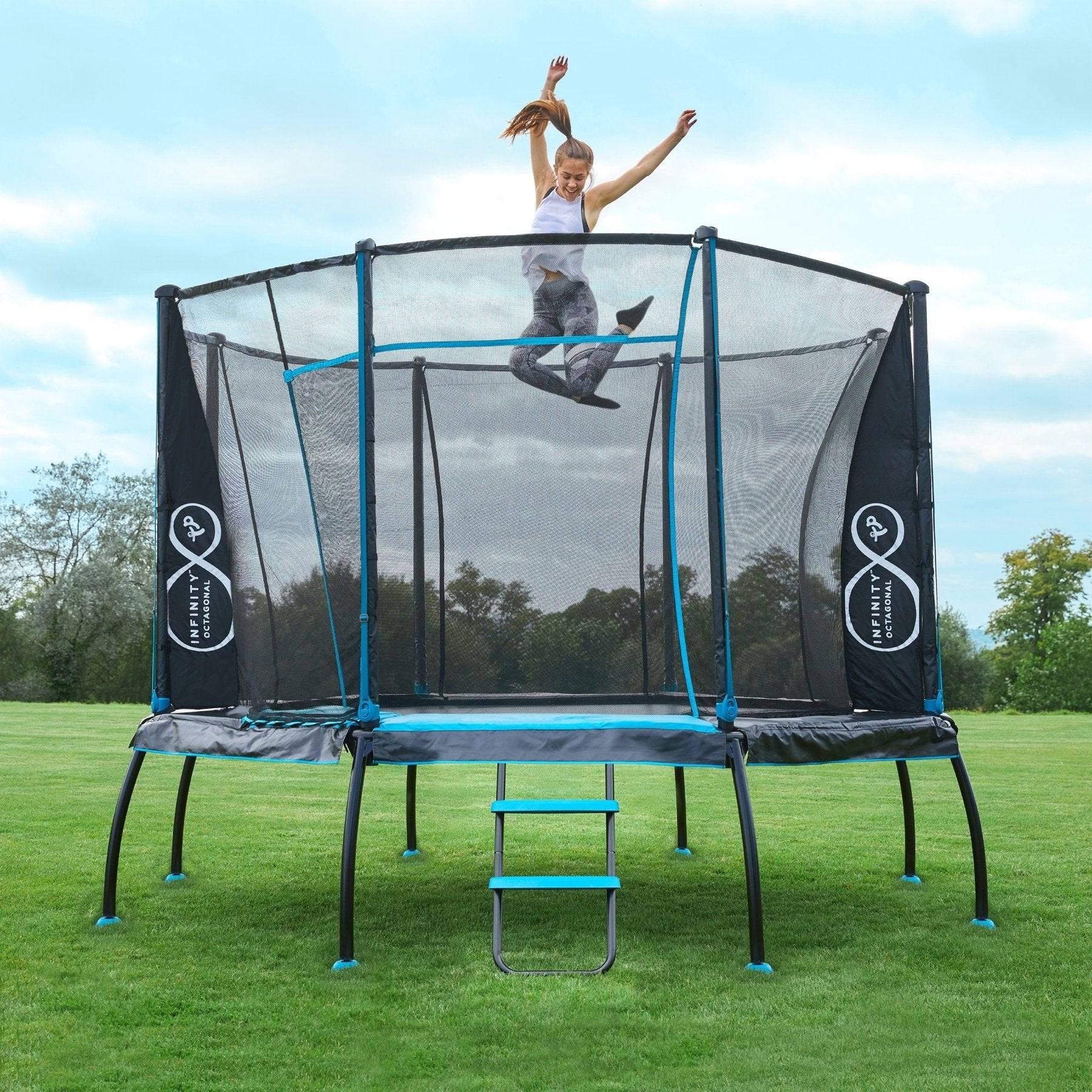 Tp Toys - Trampoline octogonal INFINITY D305 cm - Imagen 2