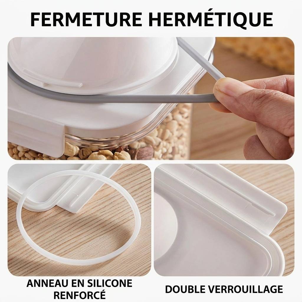 Set 2,8 L avec couvercle doseur - Image 3