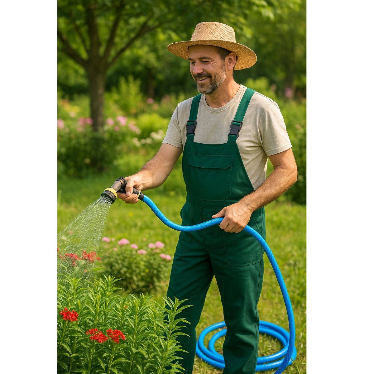 Tuyau Arrosage 50m Ultra renforcé Anti-UV, Flexible et Haute résistance Diamètre 19mm Jardin Potager VITO - Image 4
