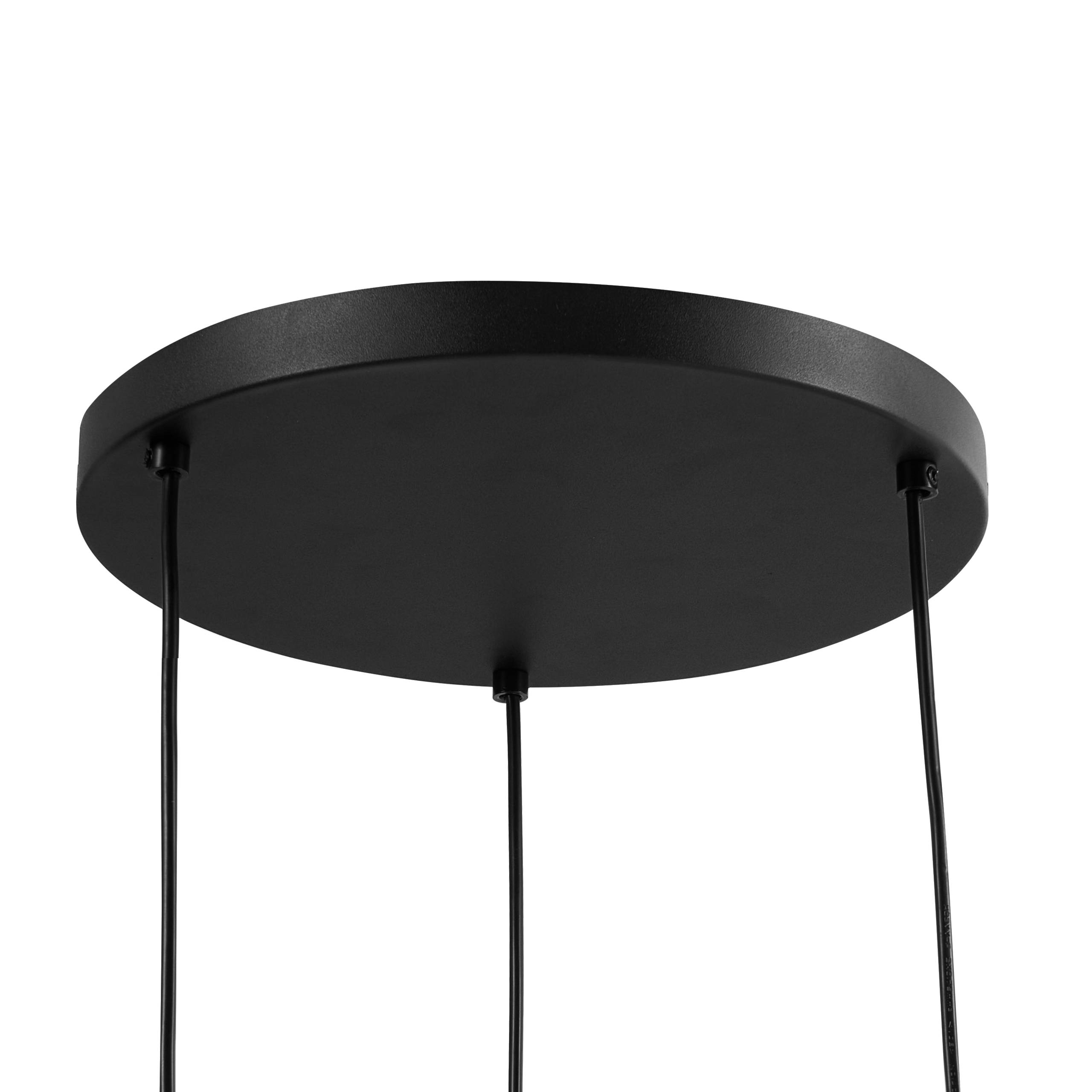 Beliani - Lampe suspension Métal Multicolore NJORO - 45x45x121- Beliani - Image 7