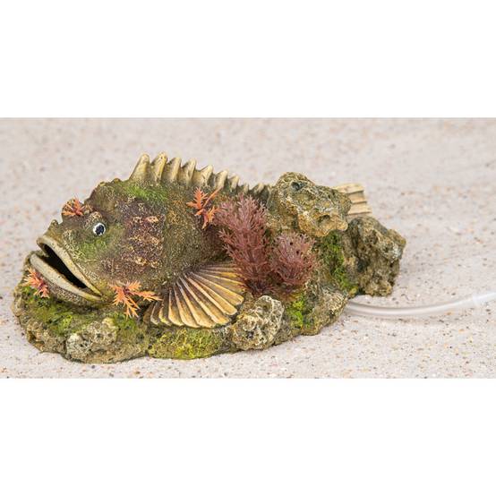 Vadigran - Poisson avec diffuseur de bulle 21 x 14.5 x 9 cm décoration aquarium - Image 5