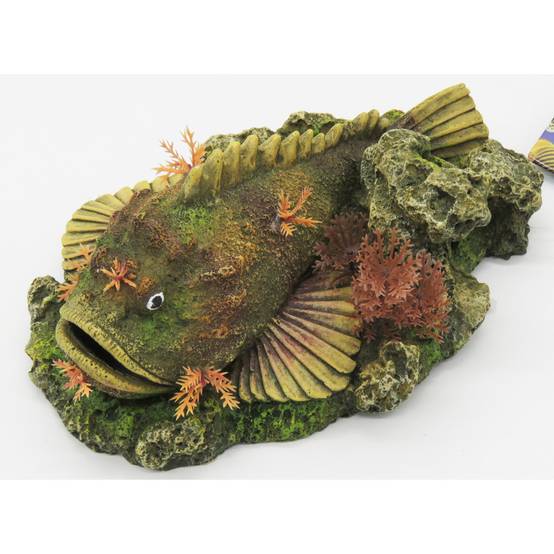 Vadigran - Poisson avec diffuseur de bulle 21 x 14.5 x 9 cm décoration aquarium - Image 4