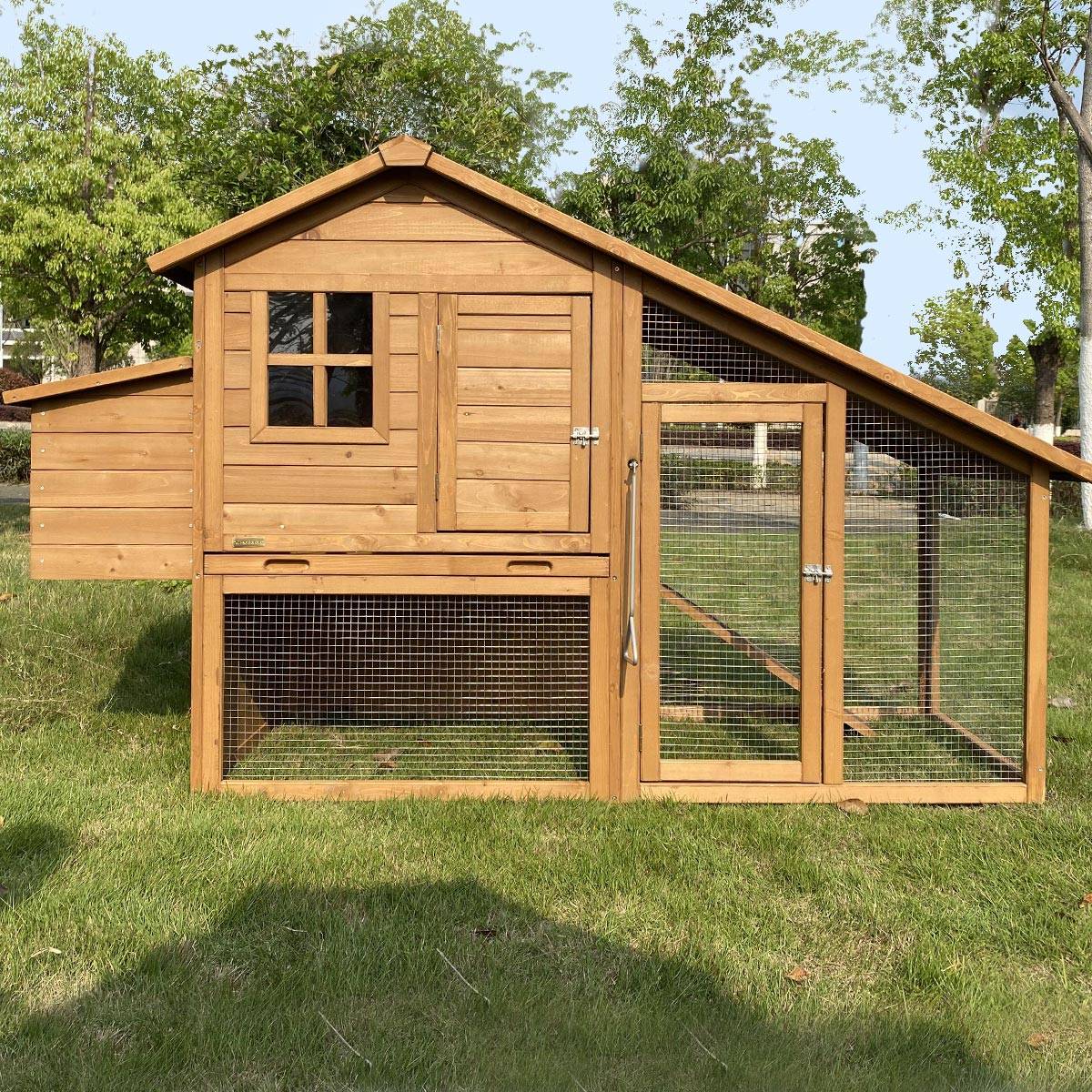 Poulailler en bois 3 poules Minnesota - Cémonjardin - Imagen 2