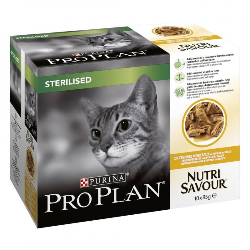 Proplan - PATEE CHAT STERILISED ADULT POULET - PURINA PROPLAN 26*85 g - Image 2