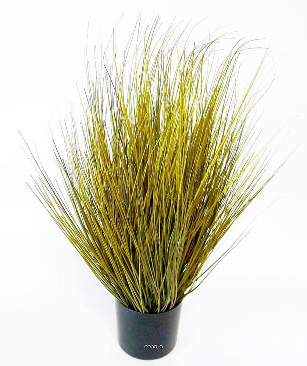 Artificielles - Isolepsis Herbes Graminées artificielles Vert H61 cm en pot très dense - Imagen 1