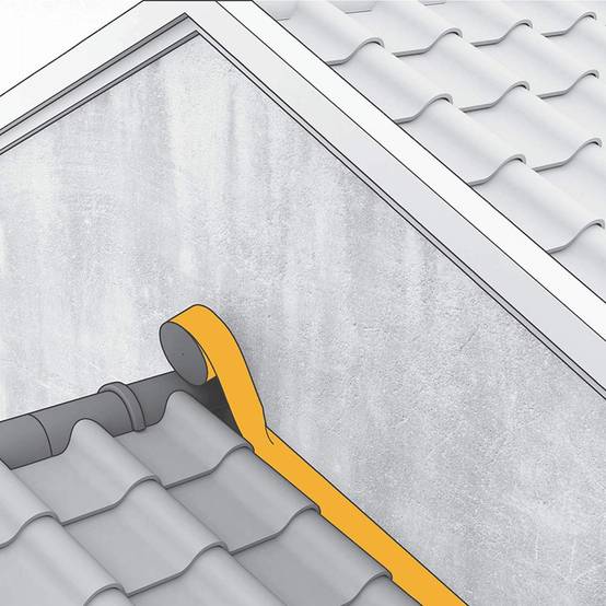 Sika MultiSeal Bande d'étanchéité bitumeuse 100mm x 10m - SIKA - 3732 - Image 6