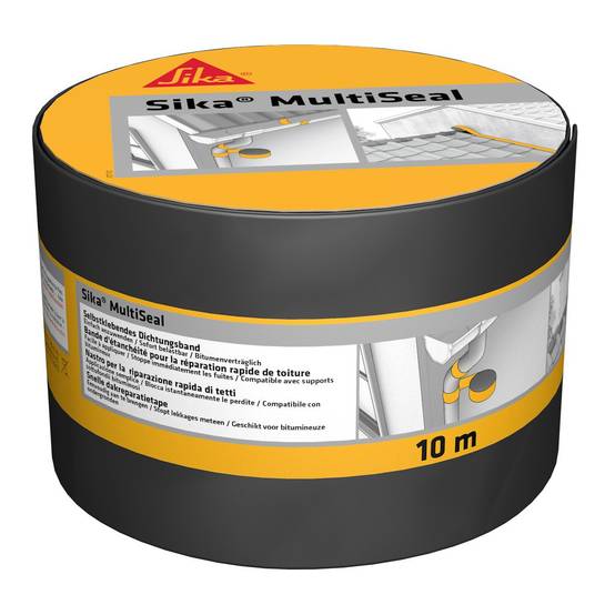 Sika MultiSeal Bande d'étanchéité bitumeuse 100mm x 10m - SIKA - 3732 - Image 1
