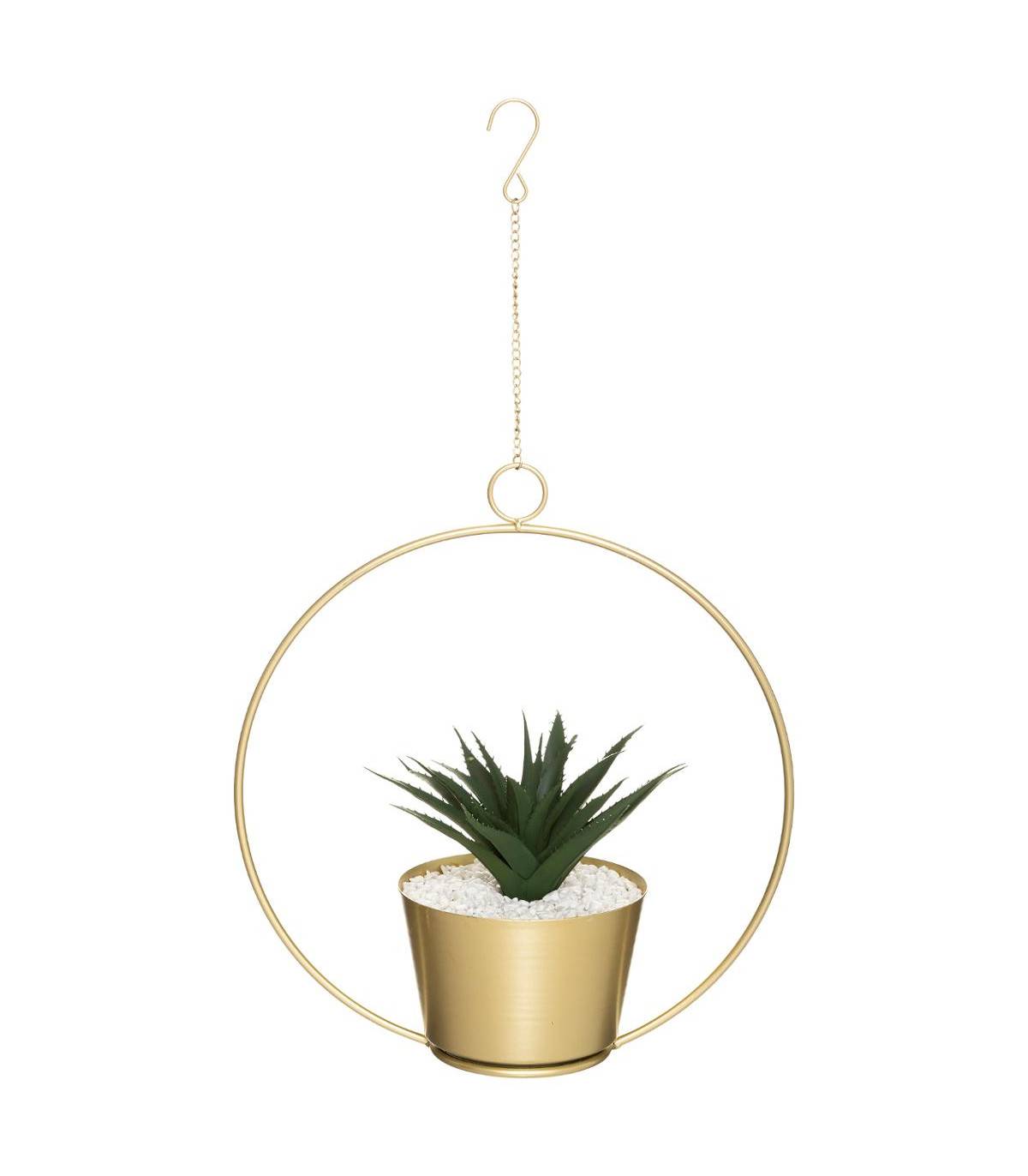 Plante artificielle à suspendre en pot H 30 cm - Image 1