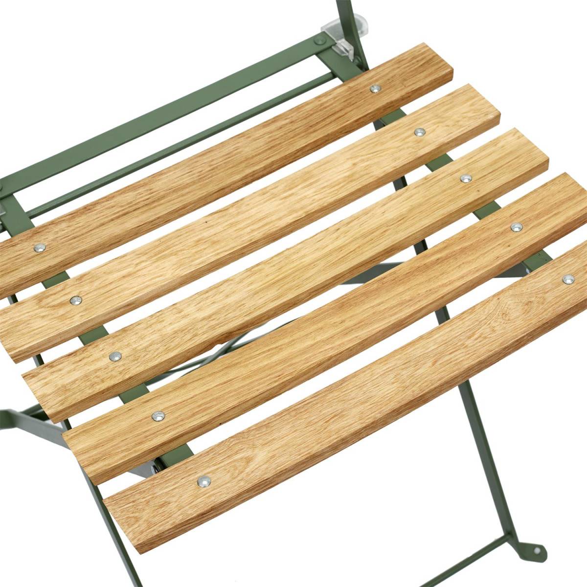 The Home Deco Factory - Chaise de jardin pliante Bella Vita - Imagen 6