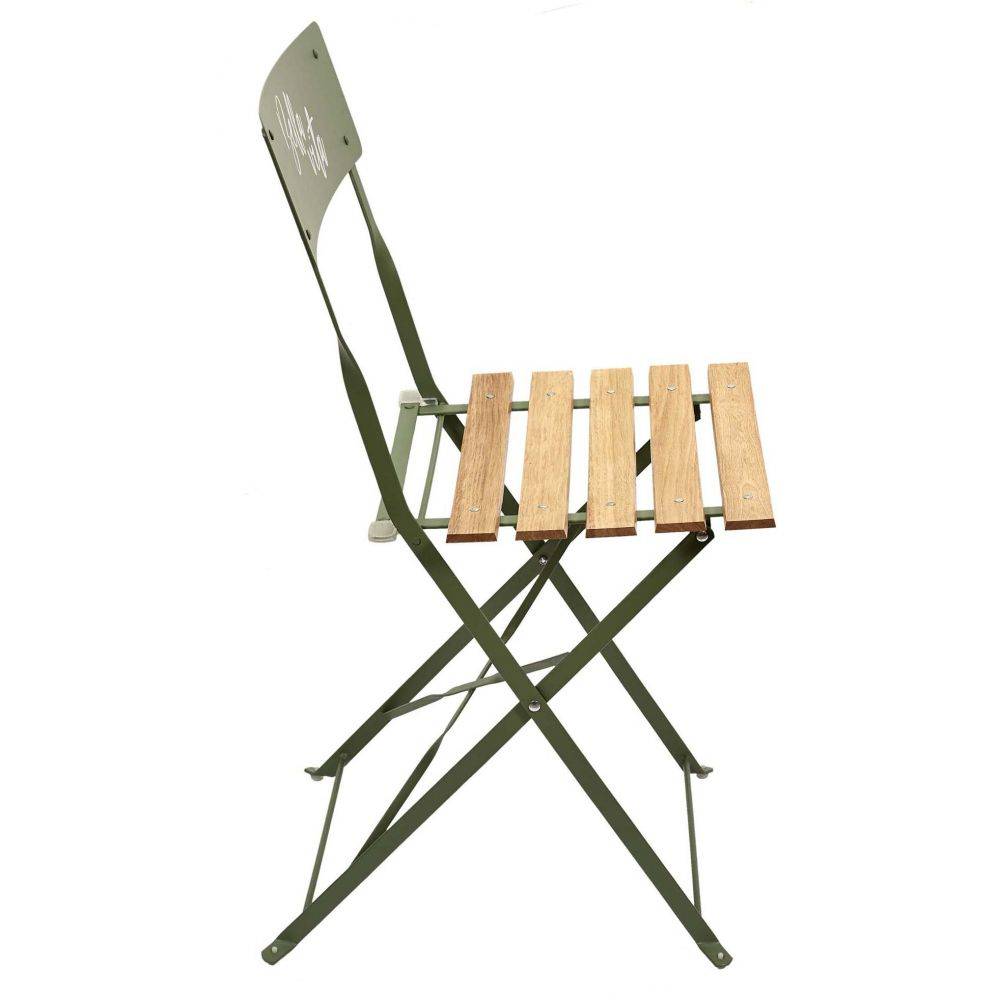 The Home Deco Factory - Chaise de jardin pliante Bella Vita - Imagen 4