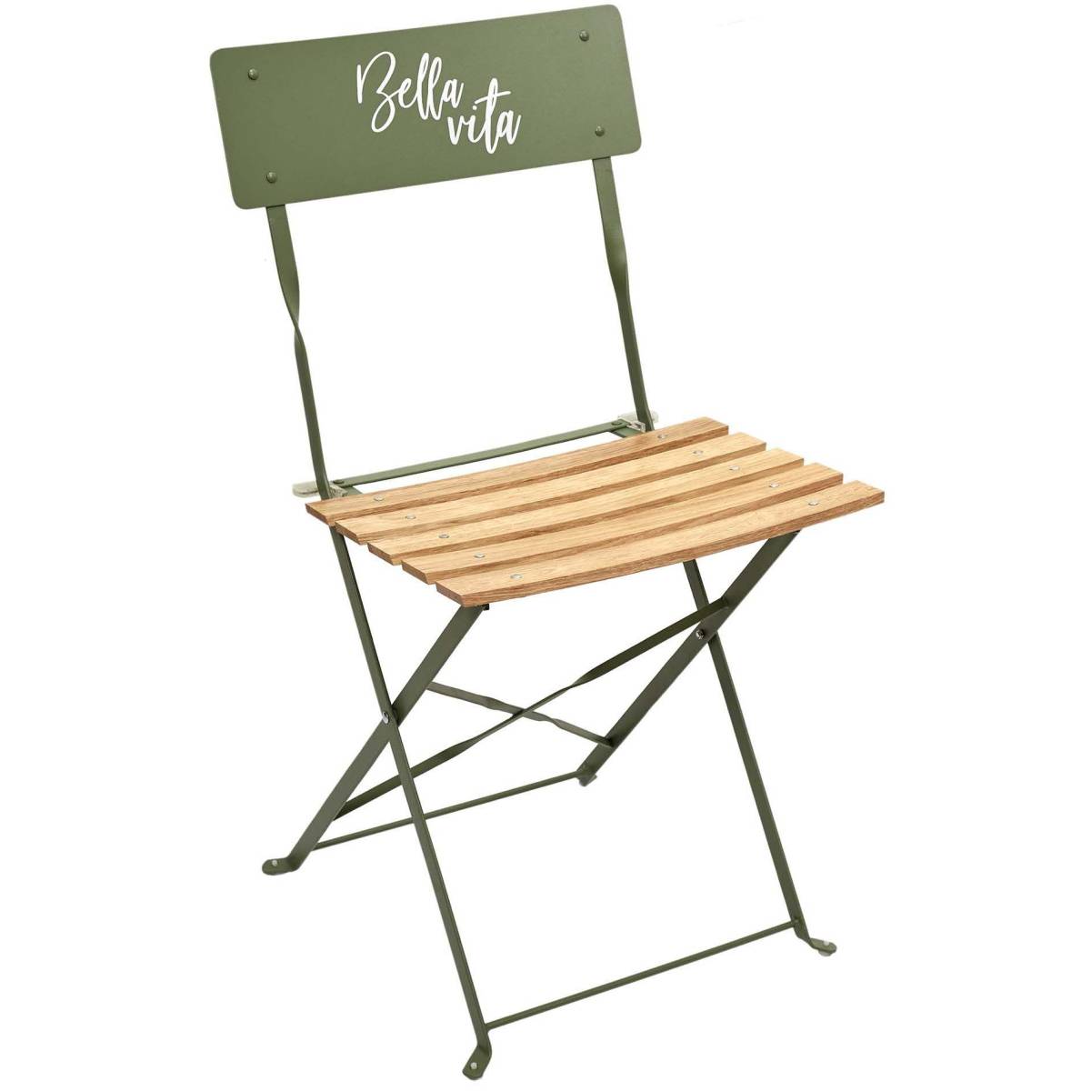 The Home Deco Factory - Chaise de jardin pliante Bella Vita - Imagen 1