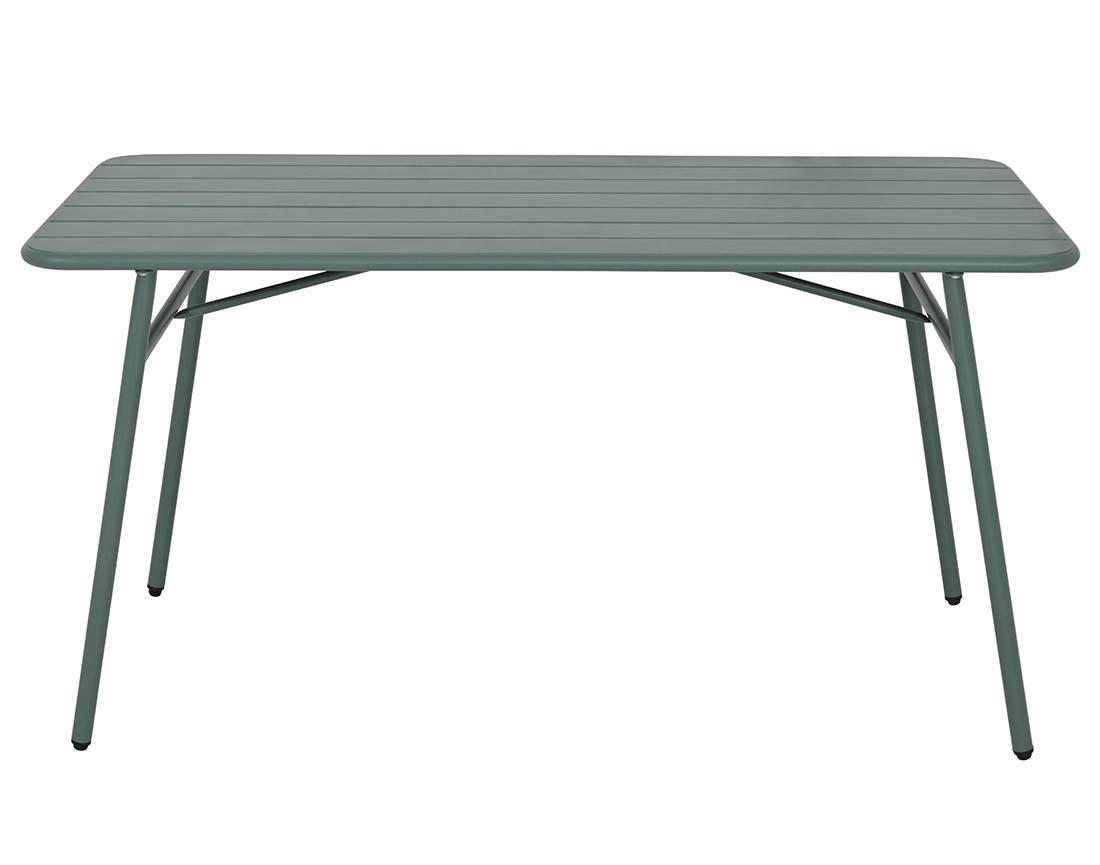 Best Mobilier - Ribola - ensemble table et bancs de jardin - 4 personnes - vert - Best Mobilier - Image 9