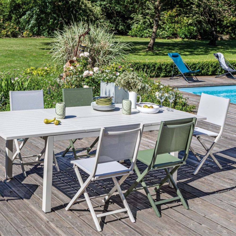 Alize - Chaise jardin pliante en aluminium Thema - Imagen 2