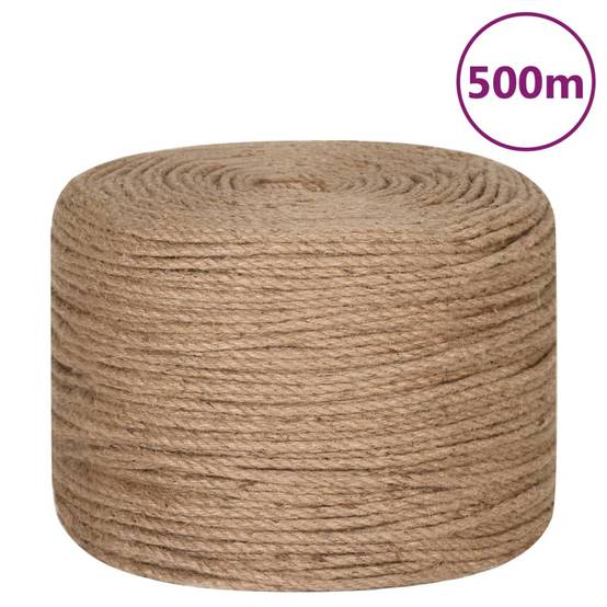 Corde 100 % jute 6 mm 500 m Maison Chic - Image 1