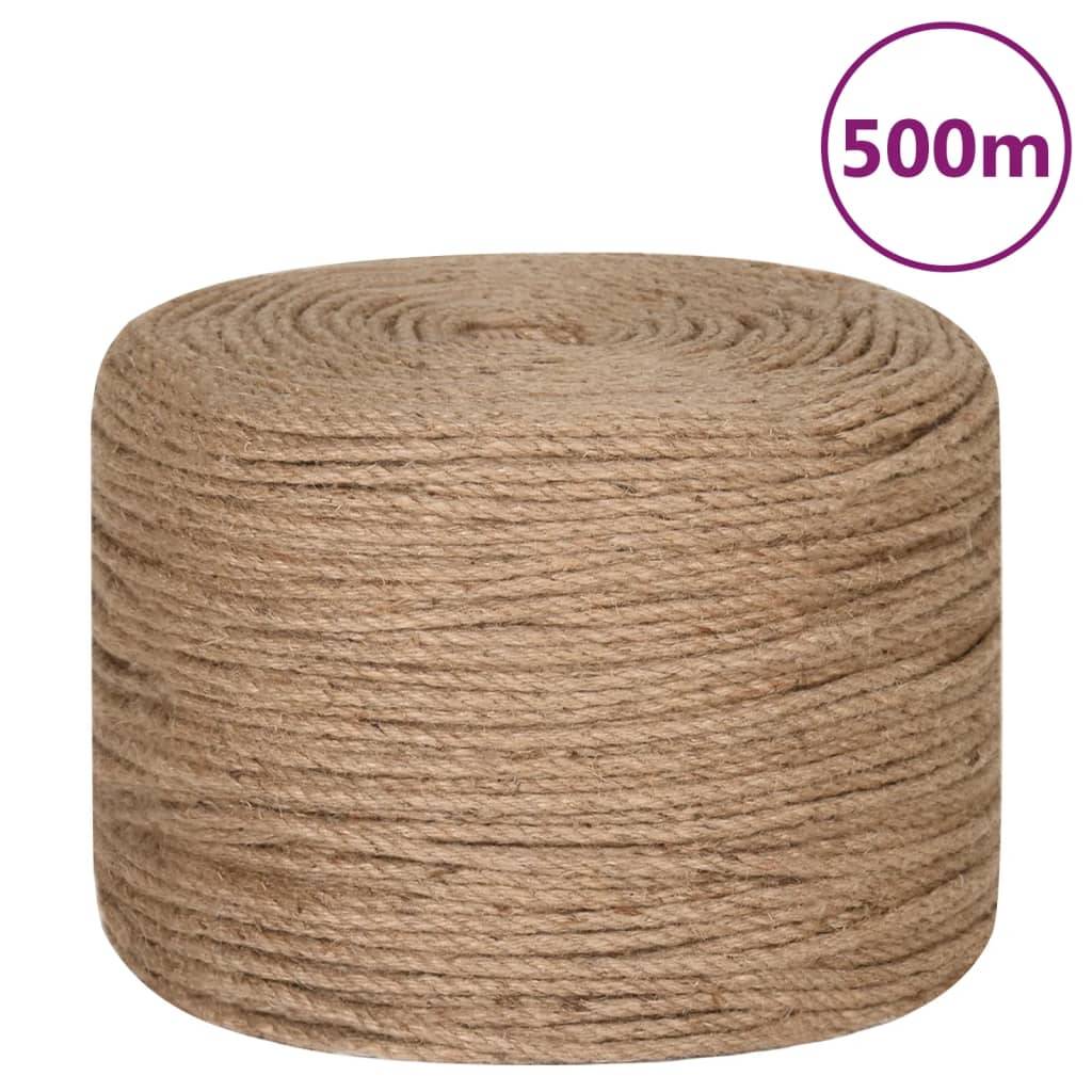 Corde 100 % jute 6 mm 500 m Maison Chic - Image 1
