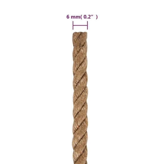 Corde 100 % jute 6 mm 500 m Maison Chic - Image 6
