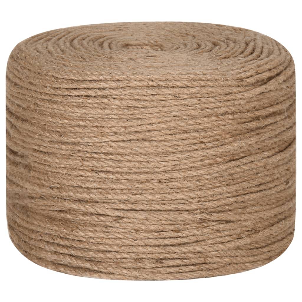 Corde 100 % jute 6 mm 500 m Maison Chic - Image 3