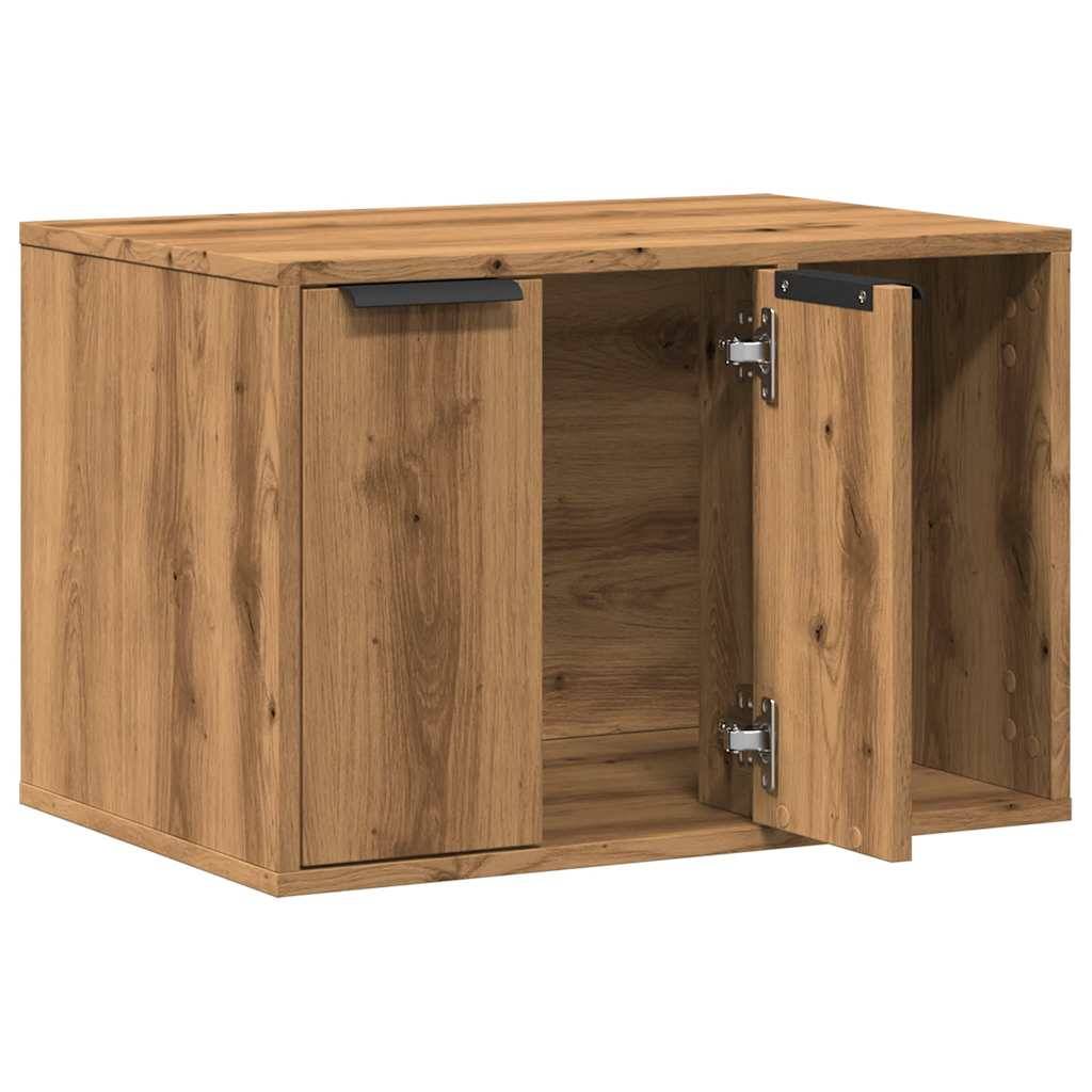 Vidaxl - Meuble de bac à litière pour chat chêne artisanal 60x40x40 cm vidaXL 857732 - Image 5
