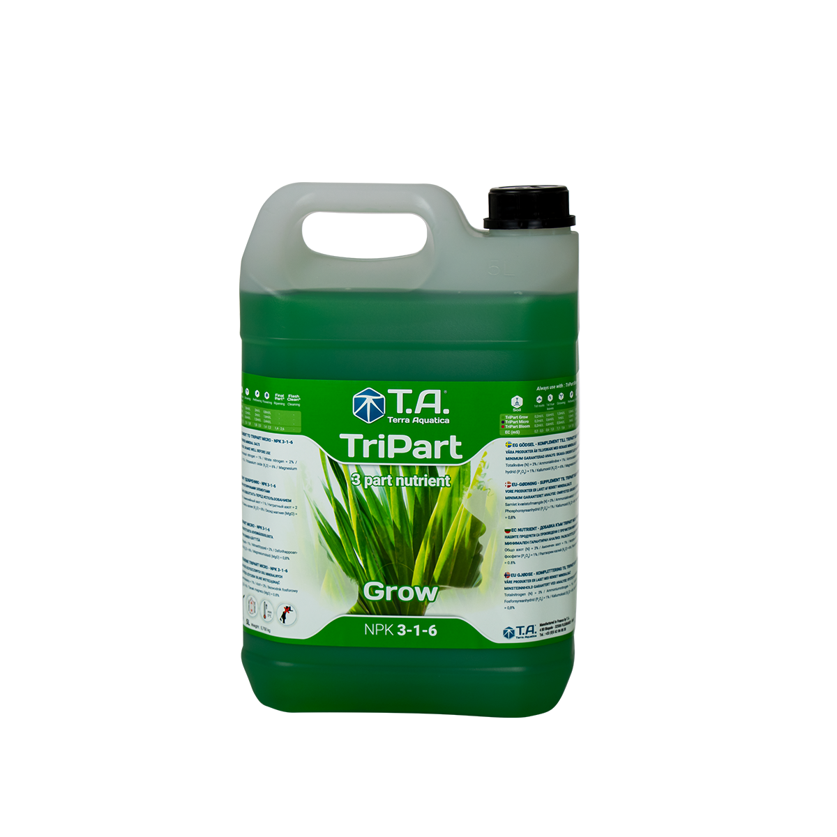 TRIPART Grow 5 litres - Terra Aquatica - Jardiland