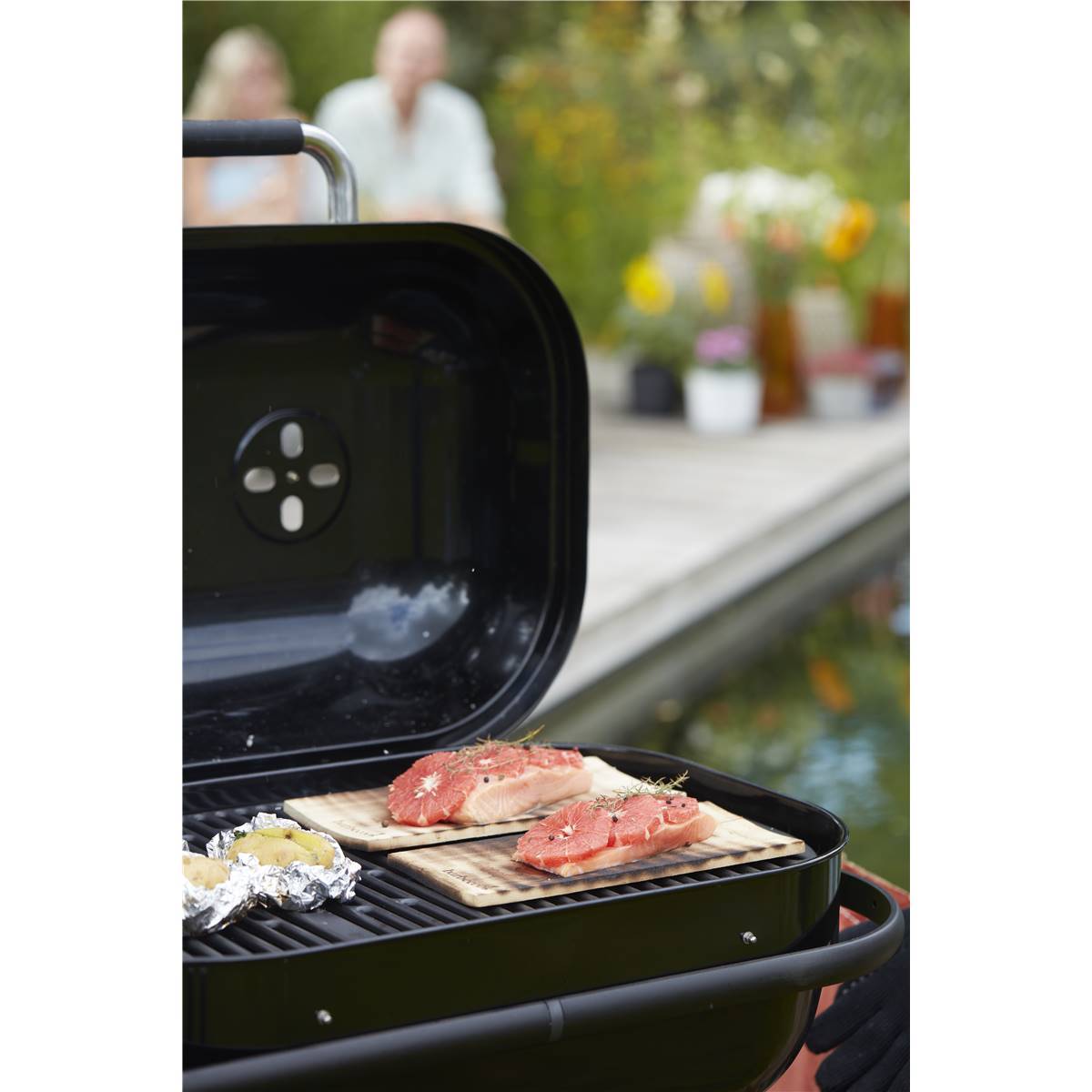 Barbecook - Planches en bois d'Aulne x 2pcs - Imagen 5