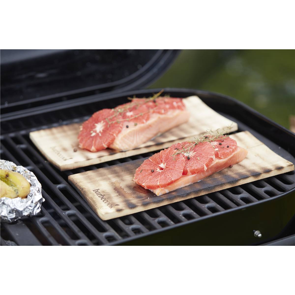 Barbecook - Planches en bois d'Aulne x 2pcs - Imagen 2