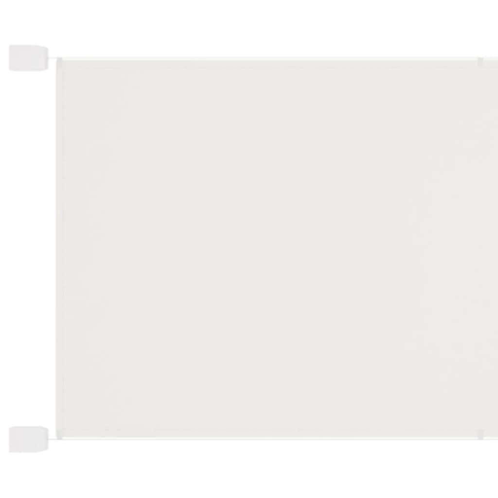 Helloshop26 - Auvent vertical 60x1000 cm tissu oxford blanc - Imagen 1