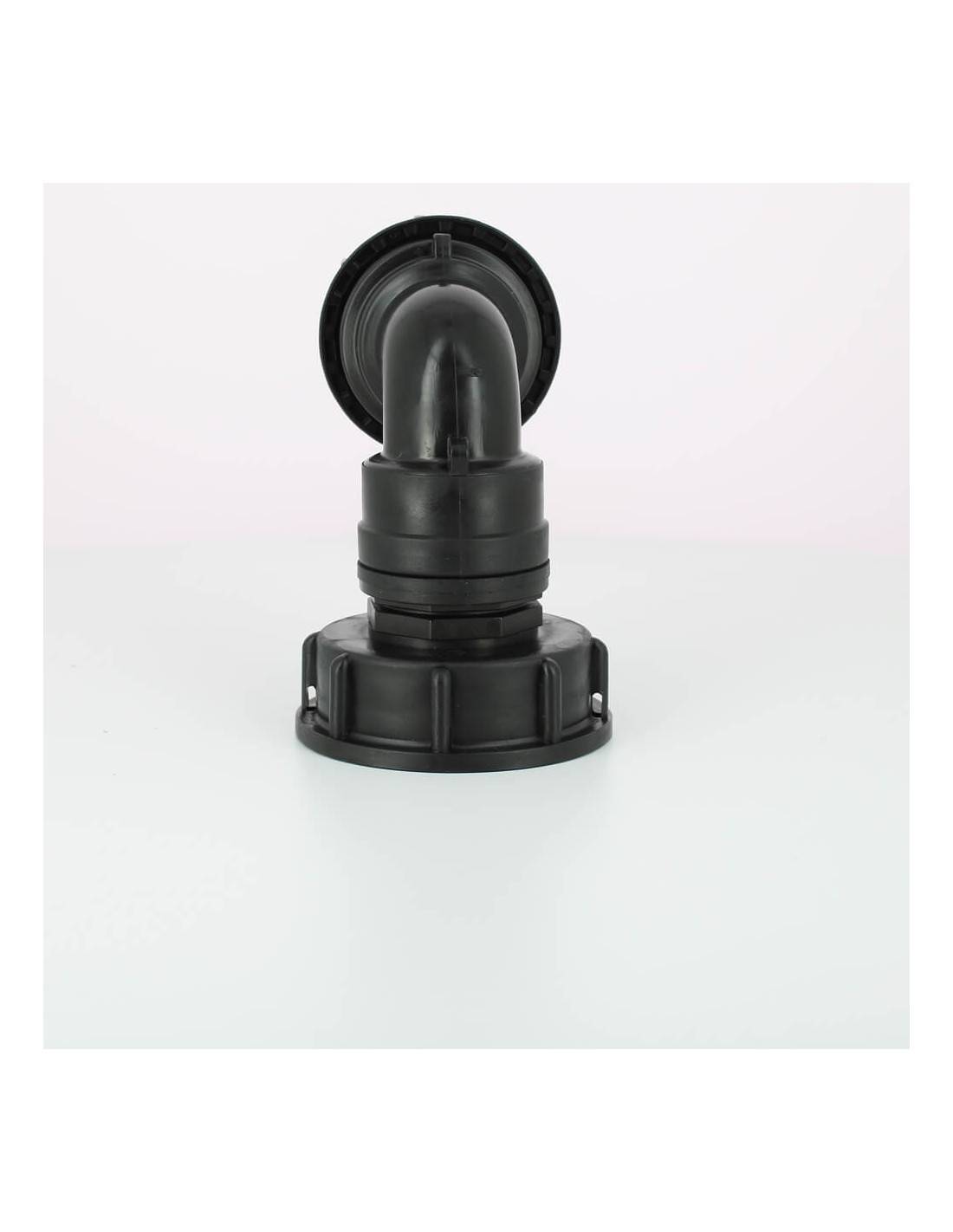 Raccord cuve eau S60X6 - Coudé compression Diamètre 32 mm - Imagen 4