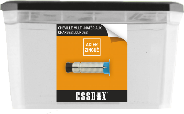 Scell-It - Cheville ESSBOX SCELL-IT Universelle - Sans vis - ØM10 mm - Boite de 25 - EX-92011110