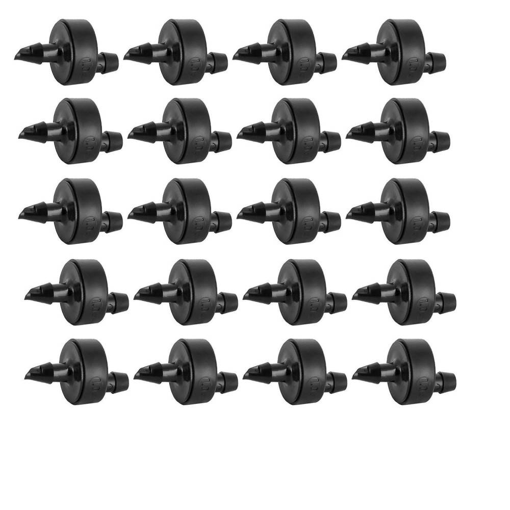 Lot de 20 Goutteurs auto-régulant 4L/H noir - Imagen 2