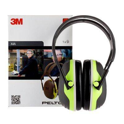 Casque antibruit Peltor X4A - 3M - serre-tête - 33dB - vert - X4A - Image 3