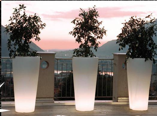 Pot lumineux photovoltaique polyéthylène TONDO by ARKEMA DESIGN - Imagen 2