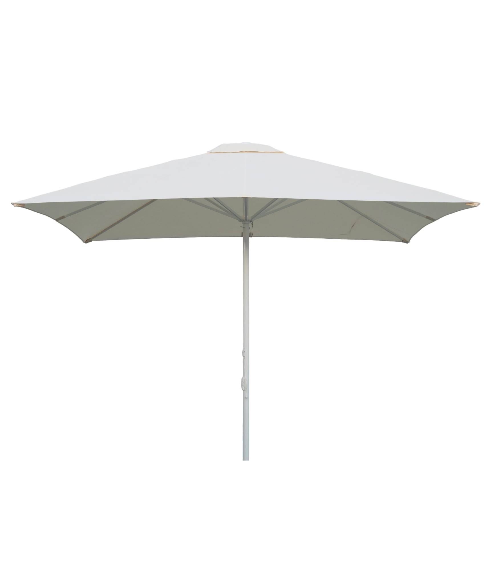 Garbar - Parasol 300x300 Corsica garbar métal blanc - Image 1