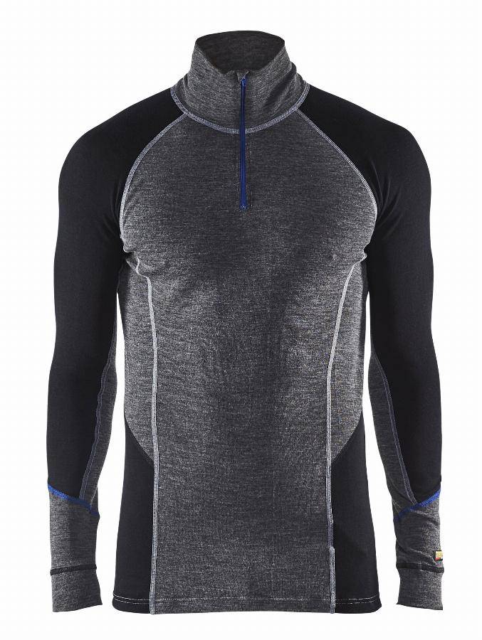 Haut de sous-vêtement col zippé - BLAKLADER - Warm T.XL 489917329699-XL - Image 1